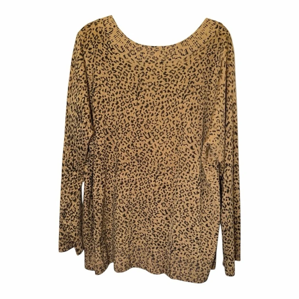 Calvin Klein Leopard Print Sweater